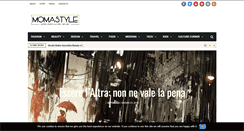 Desktop Screenshot of momastyle.com